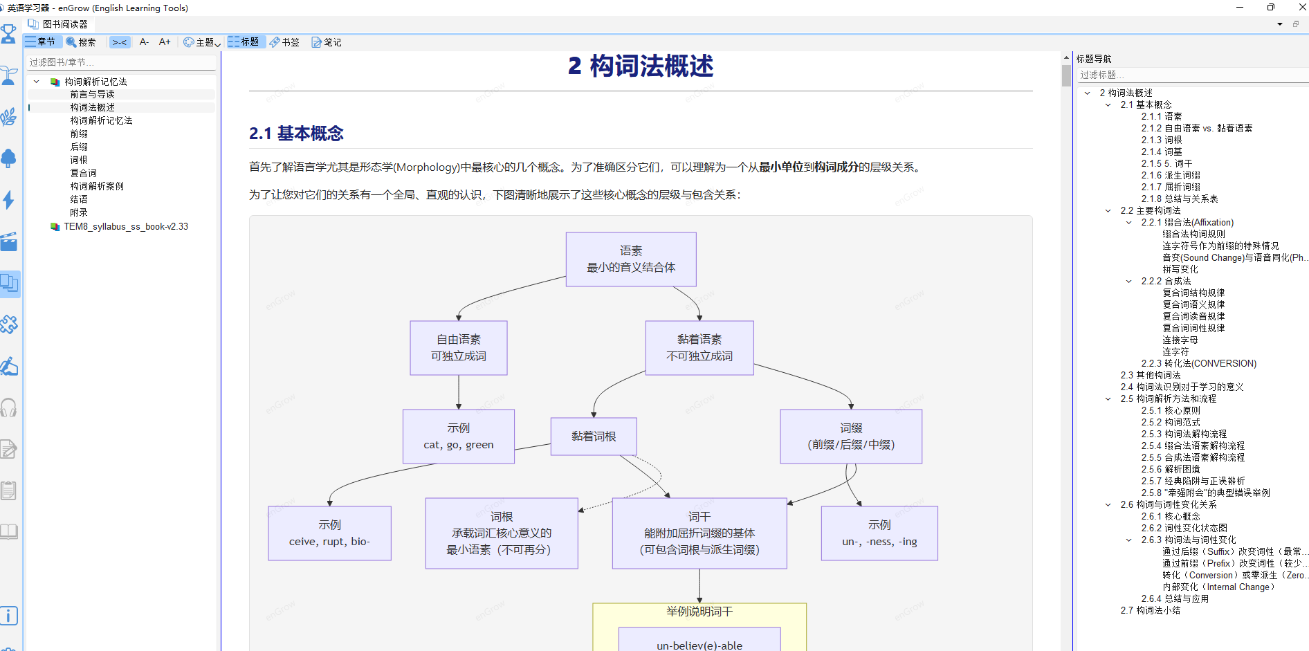 SCREENSHOT: screenshot-18-01 图书阅读器界面，显示图书目录和阅读内容区域
